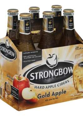 STRONGBOW CIDER GOLD APPLE 6PK