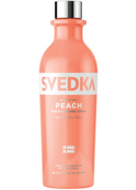 SVEDKA PEACH 375ML