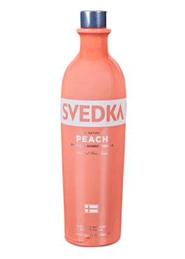 SVEDKA PEACH 750ML