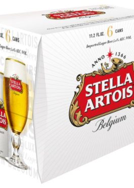 STELLA ARTOIS 6PK CN