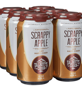 TALLBOTTS SCRAPPY APPLE CIDER CANS 6PK