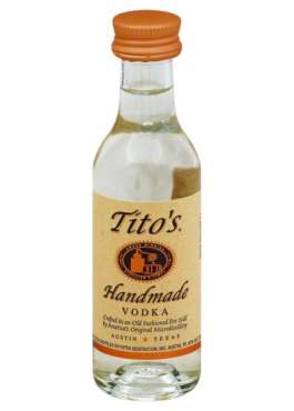 TITOS HANDMADE VODKA 50ML