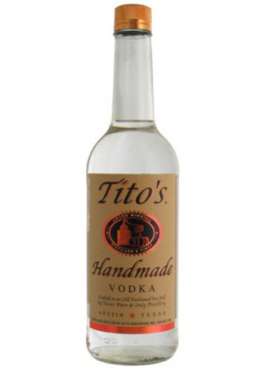 TITOS HANDMADE VODKA 375ML