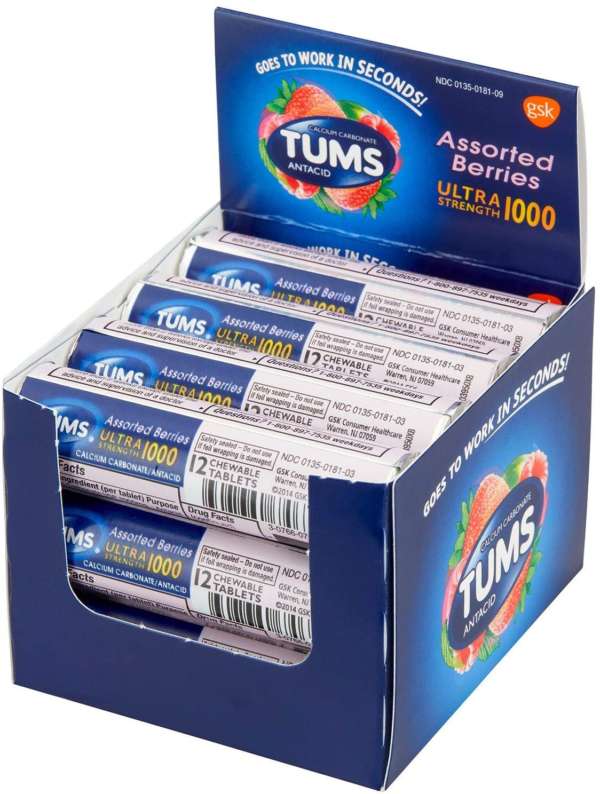 TUMS ANTACID 24CT