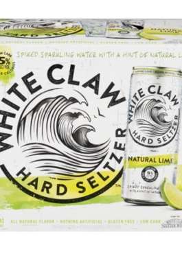 WHITE CLAW NATURAL LIME CN 6PK