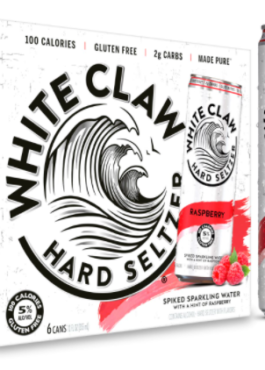 WHITE CLAW RASPBERRY CN 6PK