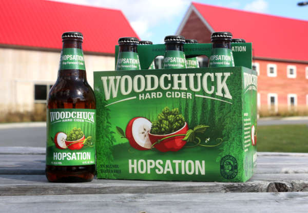 WOODCHUCK HARD CIDER HOPSATION 6PK