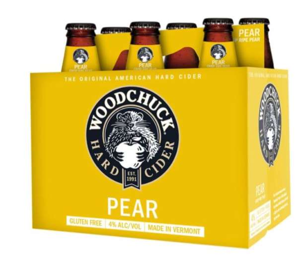 WOODCHUCK PEAR 6PK