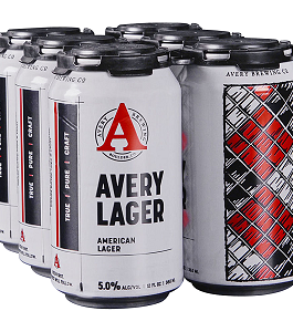 AVERY LAGER 6pk Cans