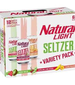 Natural Light Seltzer 12pk Cn