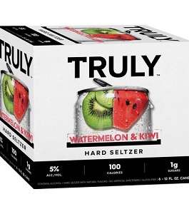 TRULY WATERMELON KIWI 12OZ 6PK CANS