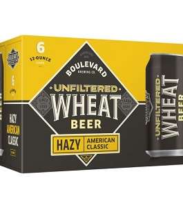 BOULEVARD UNFILTERED WHEAT BEER 12OZ 6PK