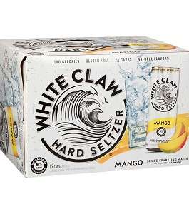 WHITE CLAW MANGO 12OZ 12PK CANS